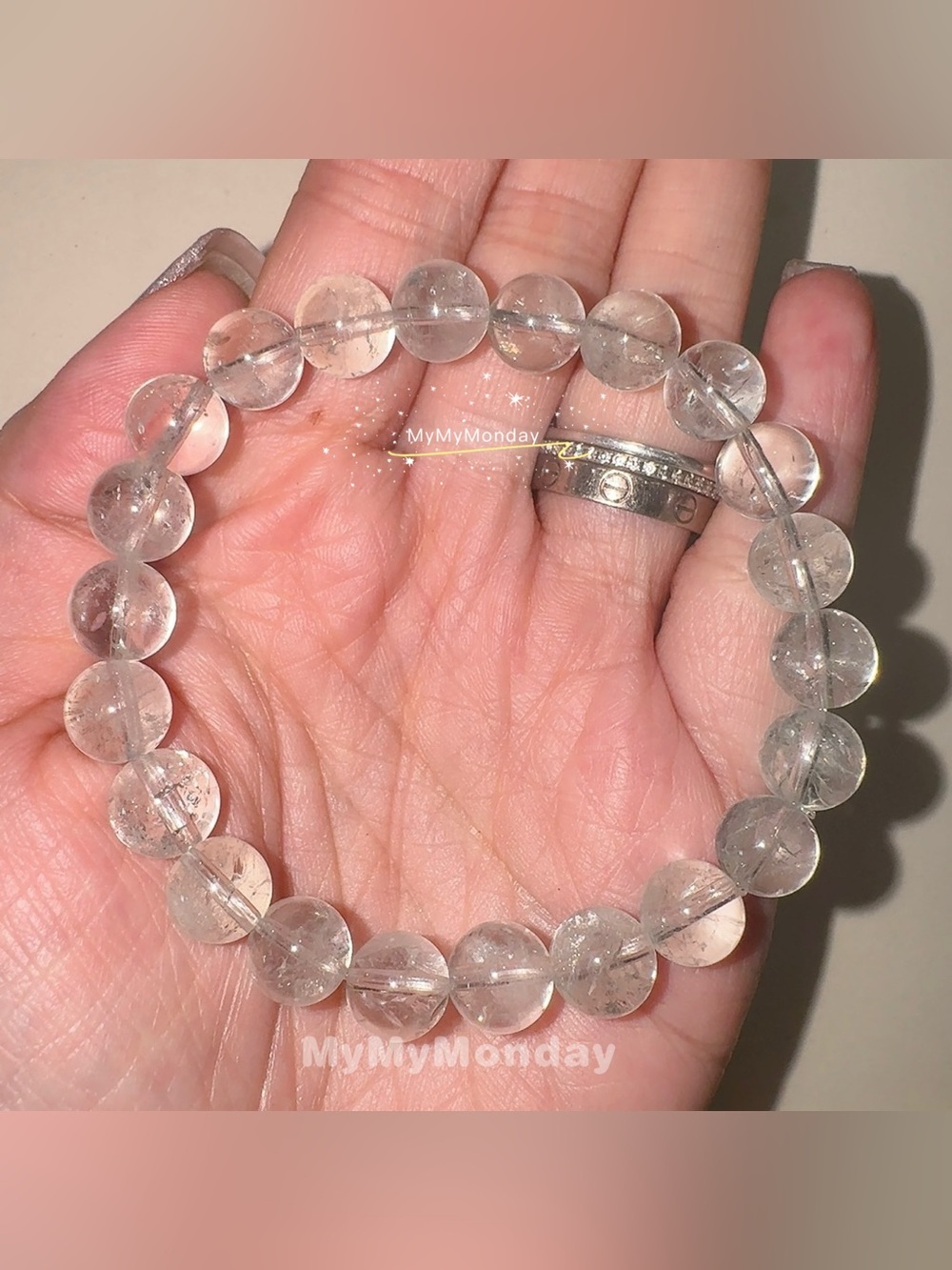 Prase Quartz / Green Quartz Bracelet 8mm